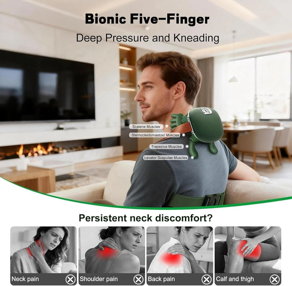 Bionic 4D Kneading Neck & Back Massager