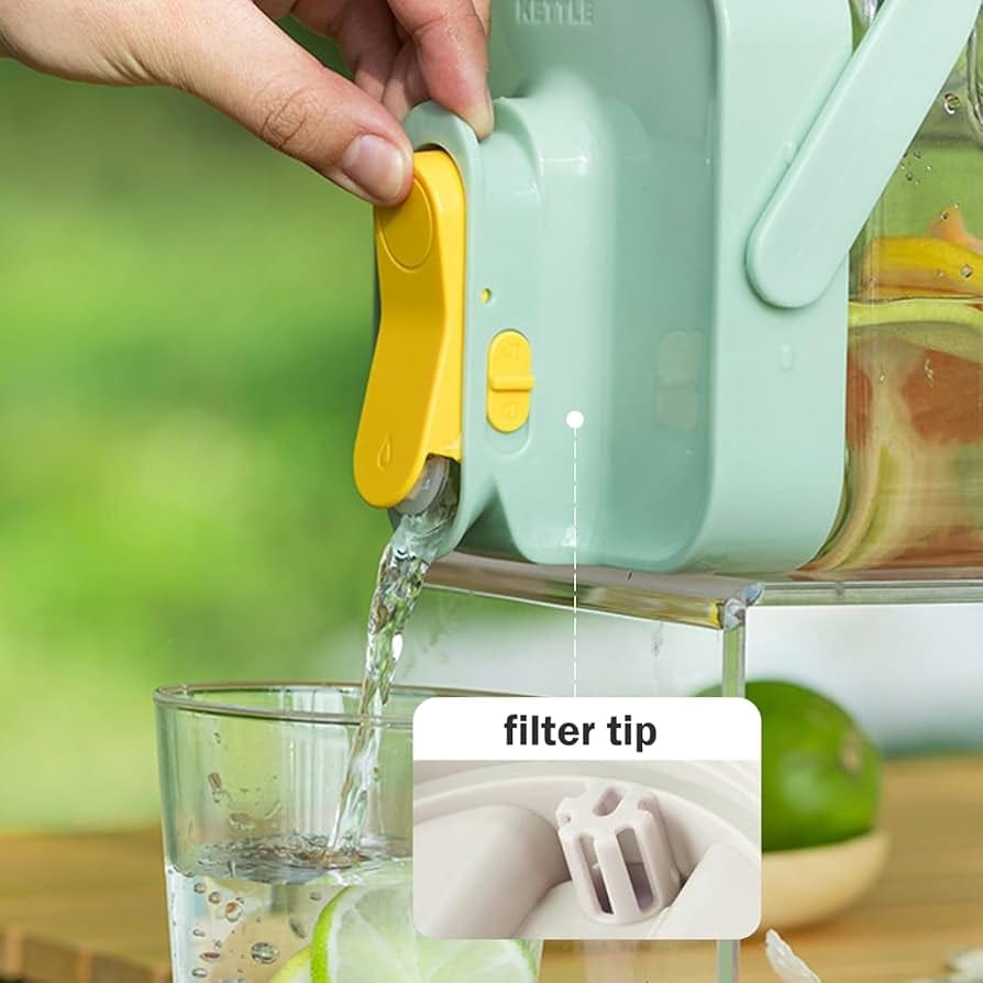 Smart Portable Water Dispenser Bottle | One-Touch Easy Pouring