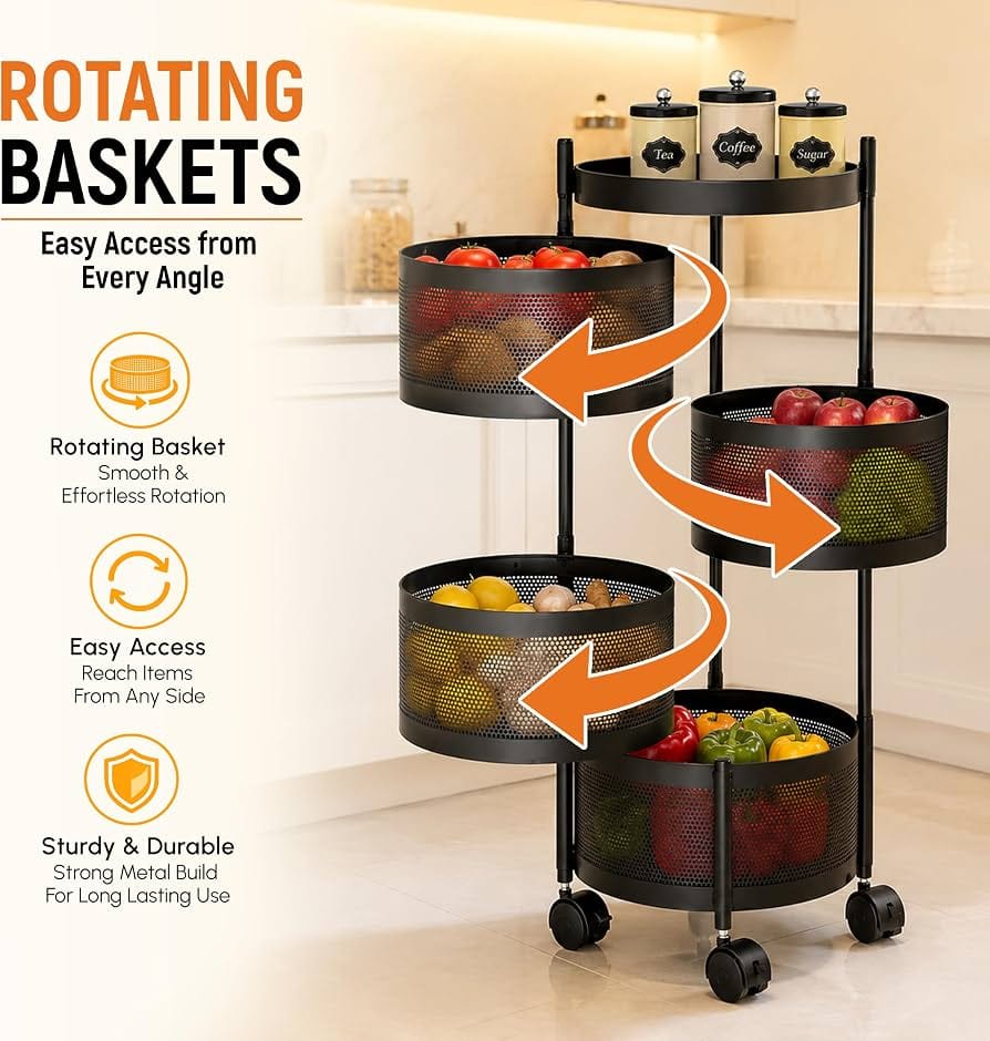 FreshSpin 5-Tier Organizer