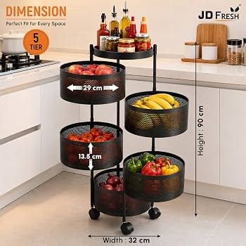 FreshSpin 5-Tier Organizer