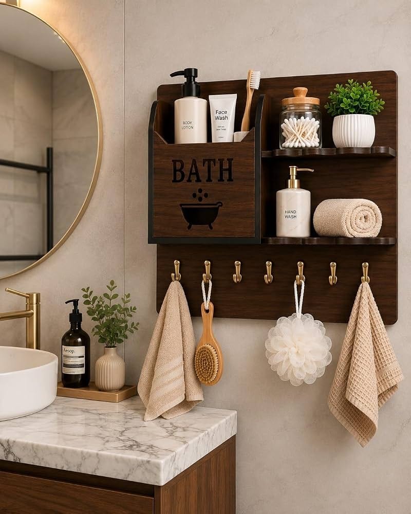 BathNest Wall Organizer